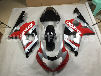 Fairings For Suzuki GSXR 1000 Black & Red GSXR (2000-2002)