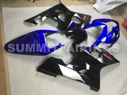 Fairings For Suzuki GSXR 600 750 Blue Black Silver GSXR (2004-2005)