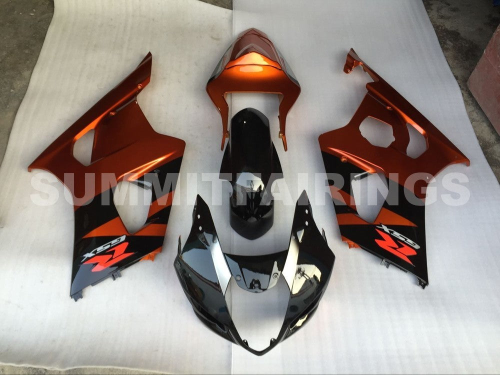 Fairings For Suzuki GSX-R1000, 2003-2004 - Black & Orange
