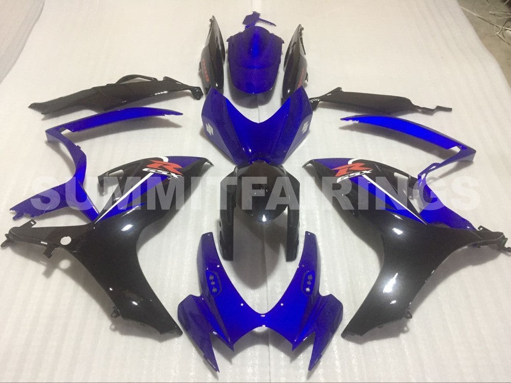 Fairings For Suzuki GSXR 600 750 (2006-2007) Blue Black