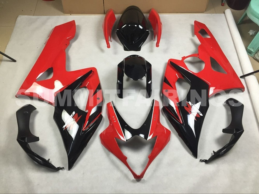 Fairings For Suzuki GSXR 1000 K5 (2005-2006) Red Black