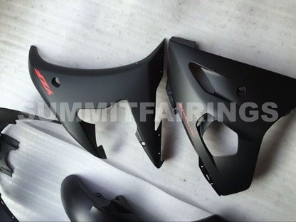 Fairings For Yamaha - YZF-600 R6 2003-2004 Matt Black Red Decals