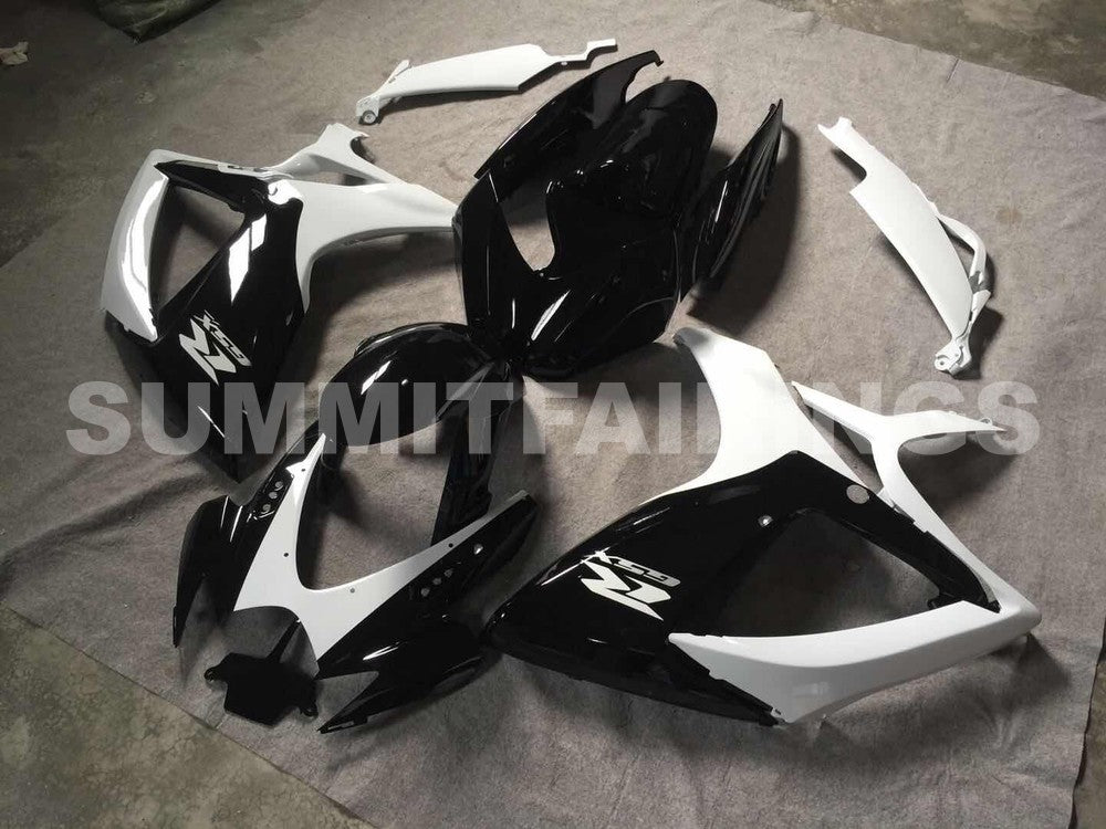 Fairings For Suzuki - GSXR600-750 K6 06-07 Black and White