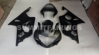 Fairings For Suzuki - GSXR1000 K1/2 2000-2002 Matt Black Silver