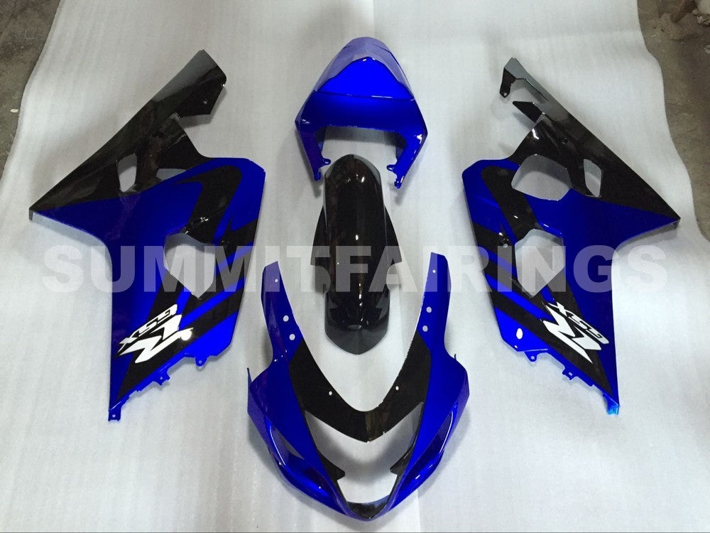 Fairings For Suzuki GSXR 600 750 Blue Black GSXR (2004-2005)
