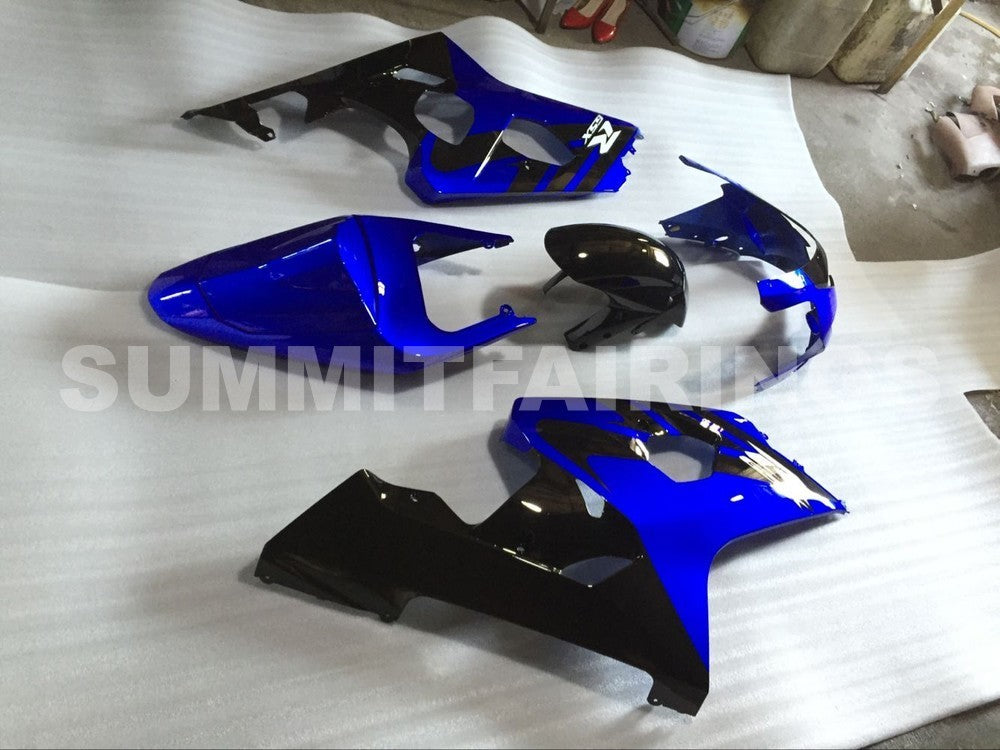Fairings For Suzuki GSXR 600 750 Blue Black GSXR (2004-2005)