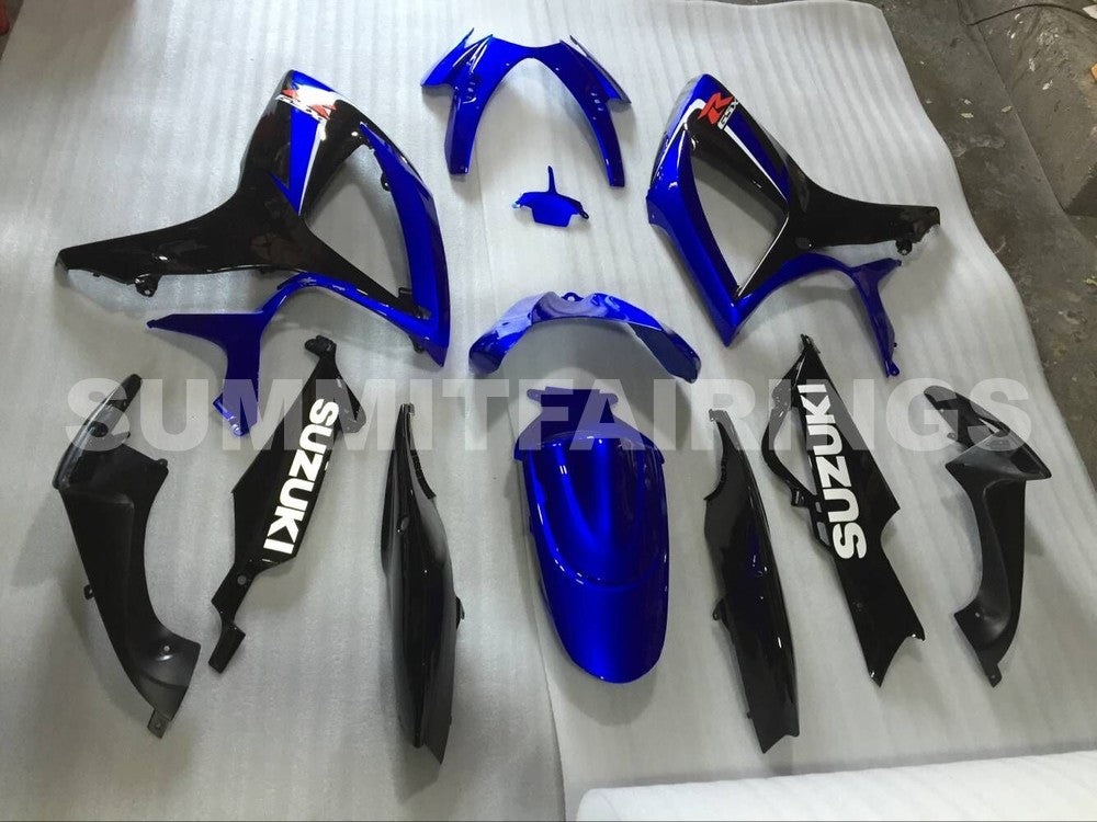 Fairings For Suzuki GSXR 600 750 (2006-2007) Blue Black