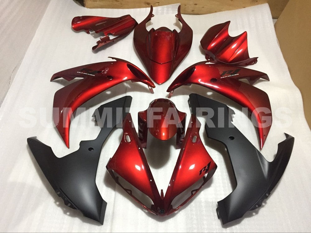 Fairings For Yamaha - YZF1000 R1 04-06 Red Black