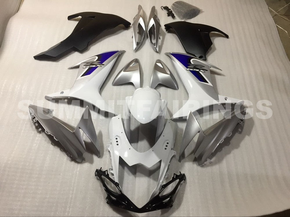 Fairings For Suzuki - GSXR 600-750 K11 2011-2021 Blue Silver