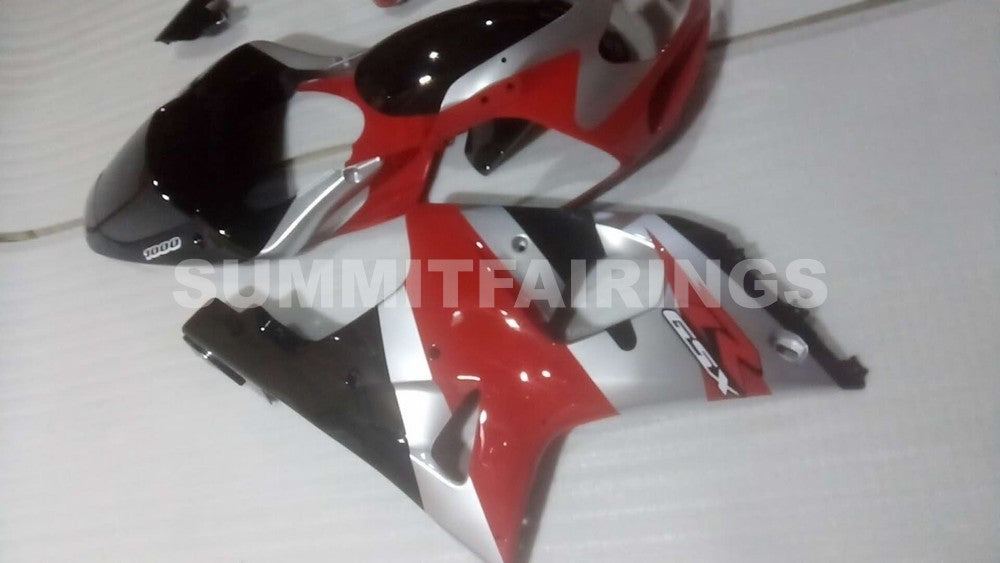 Fairings For Suzuki GSXR 1000 Black & Red GSXR (2000-2002)