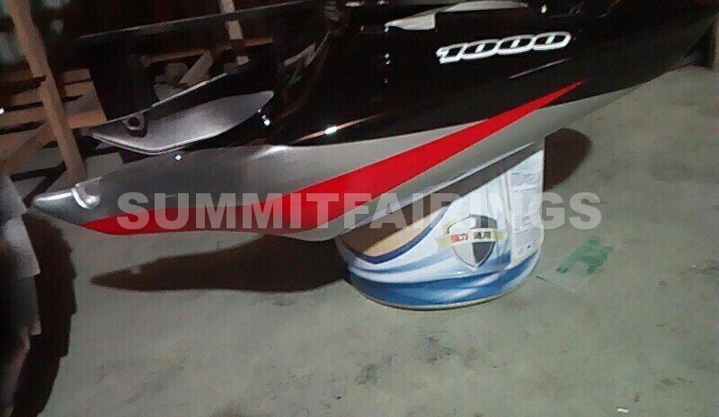 Fairings For Suzuki GSXR 1000 Black & Red GSXR (2000-2002)