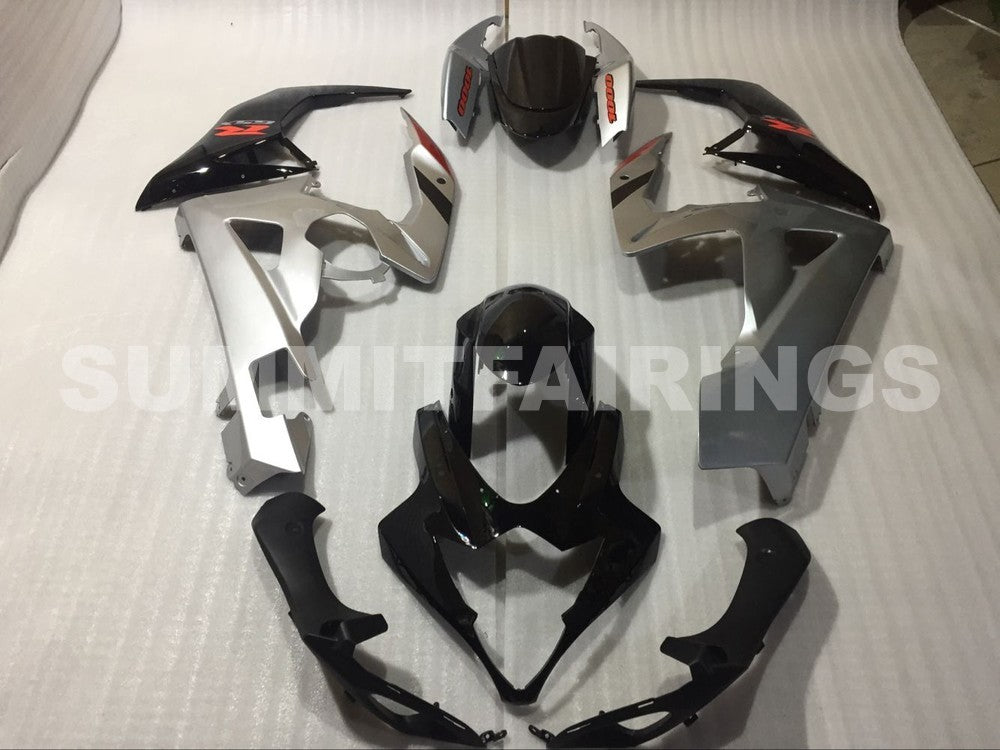 Fairings For Suzuki - GSXR1000 K5 05-06 Black & Silver