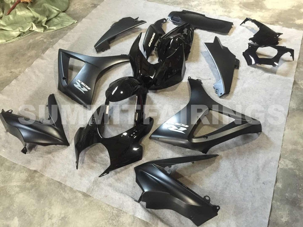 Fairings For Suzuki - GSXR1000 K7 07-08 Matte Black Gloss Black