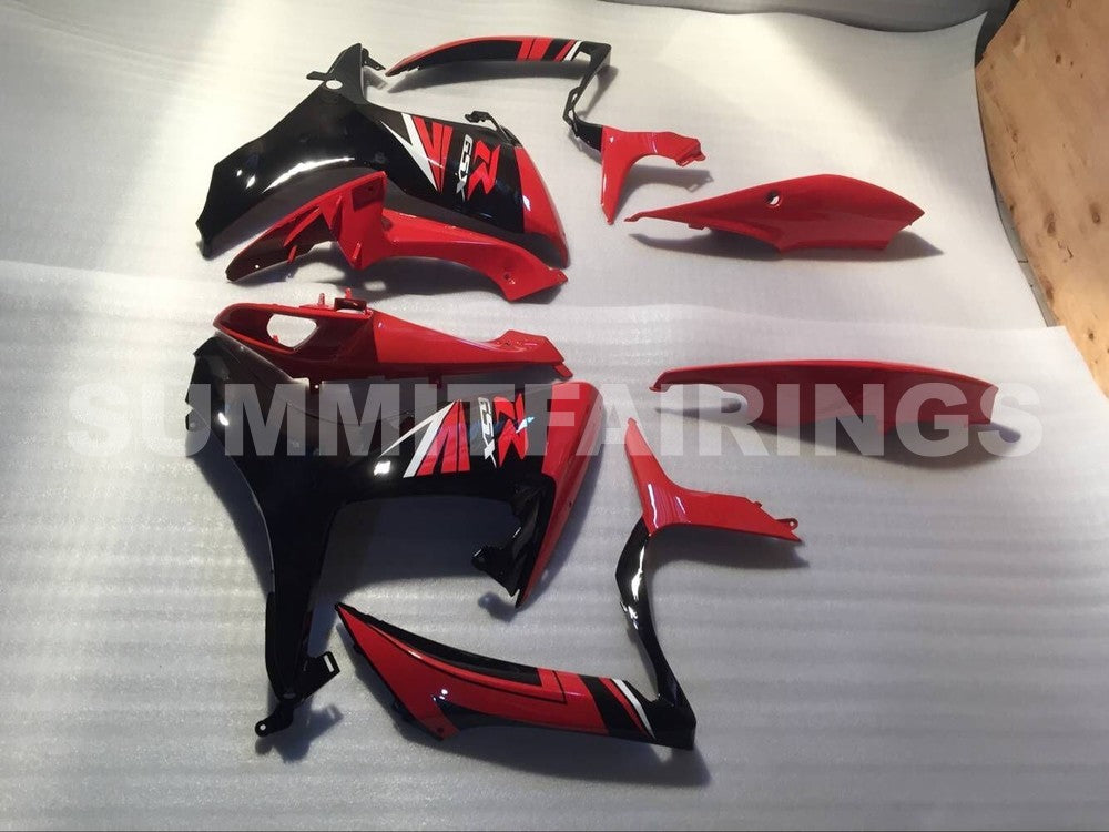Fairings For Suzuki GSXR 600 750 Black & Red GSXR (2006-2007)