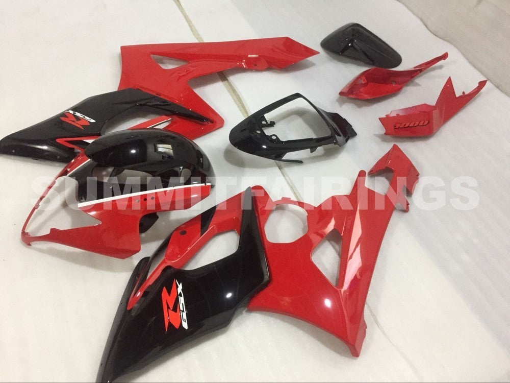 Fairings For Suzuki GSXR 1000 K5 (2005-2006) Red Black