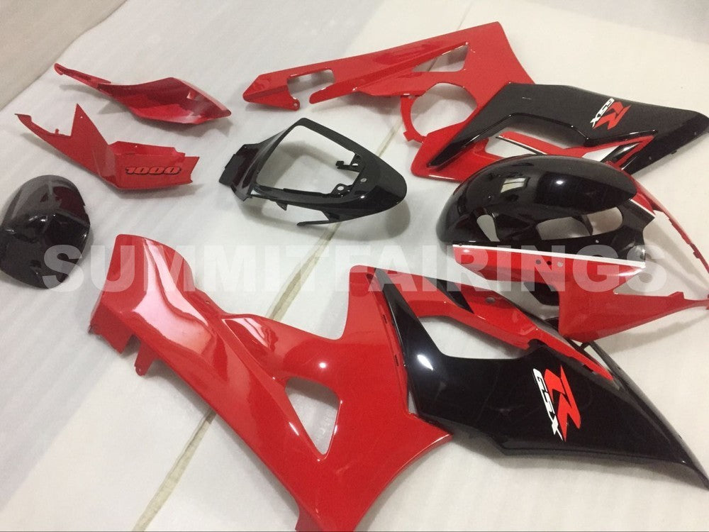 Fairings For Suzuki GSXR 1000 K5 (2005-2006) Red Black