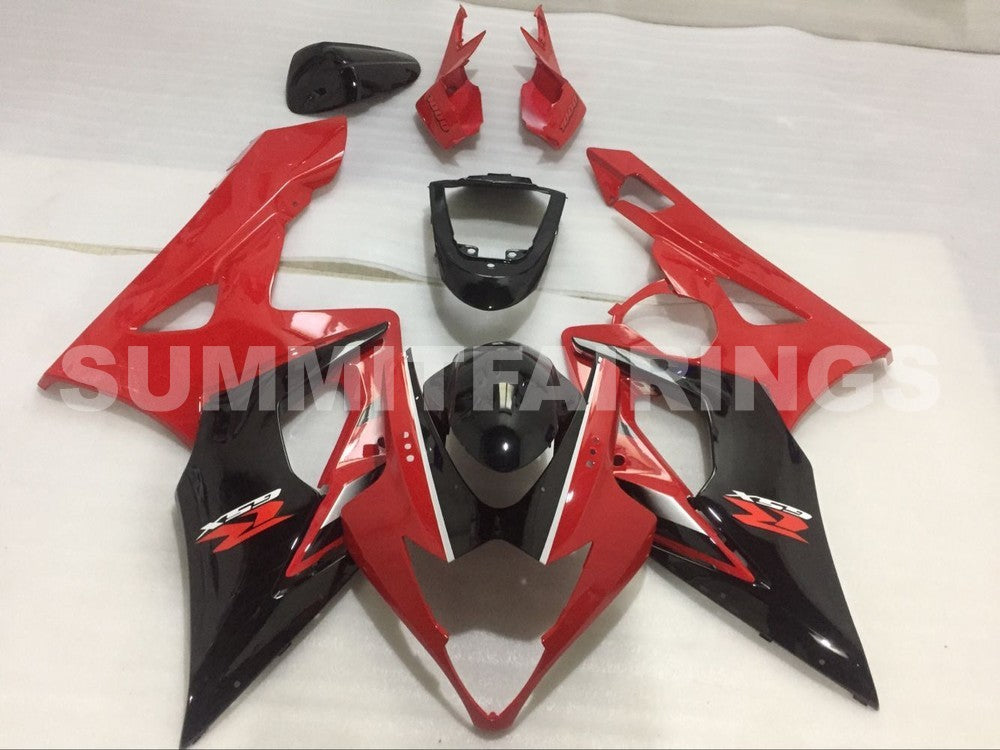 Fairings For Suzuki GSXR 1000 K5 (2005-2006) Red Black