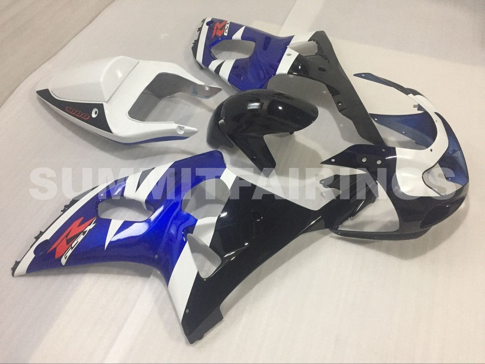 Fairings For Suzuki GSXR 1000 Blue White Black GSXR (2000-2002)