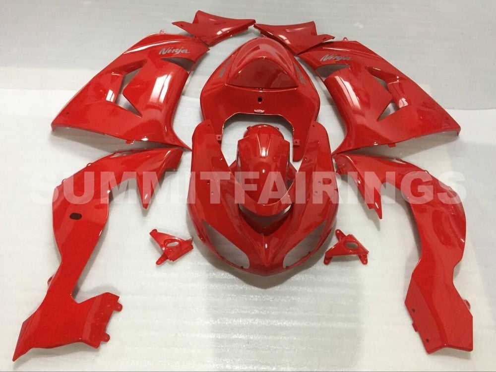 Fairings For Kawasaki ZX 10R Red Ninja (2006-2007)