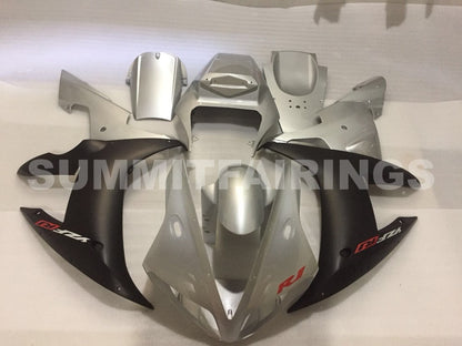Fairings For Yamaha YZF-R1 Silver Black R1 (2002-2003)