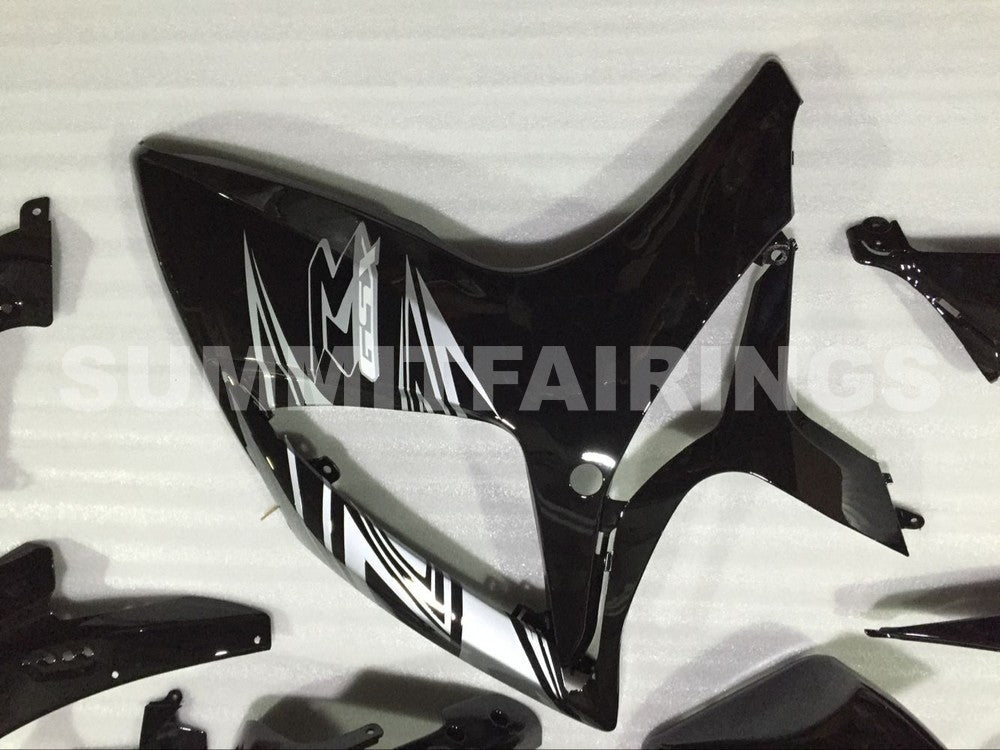 Fairings For Suzuki - GSXR600-750 K6 06-07 Black Silver