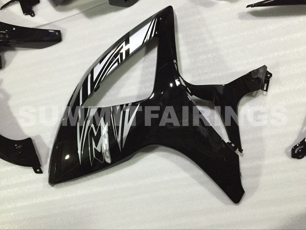 Fairings For Suzuki - GSXR600-750 K6 06-07 Black Silver