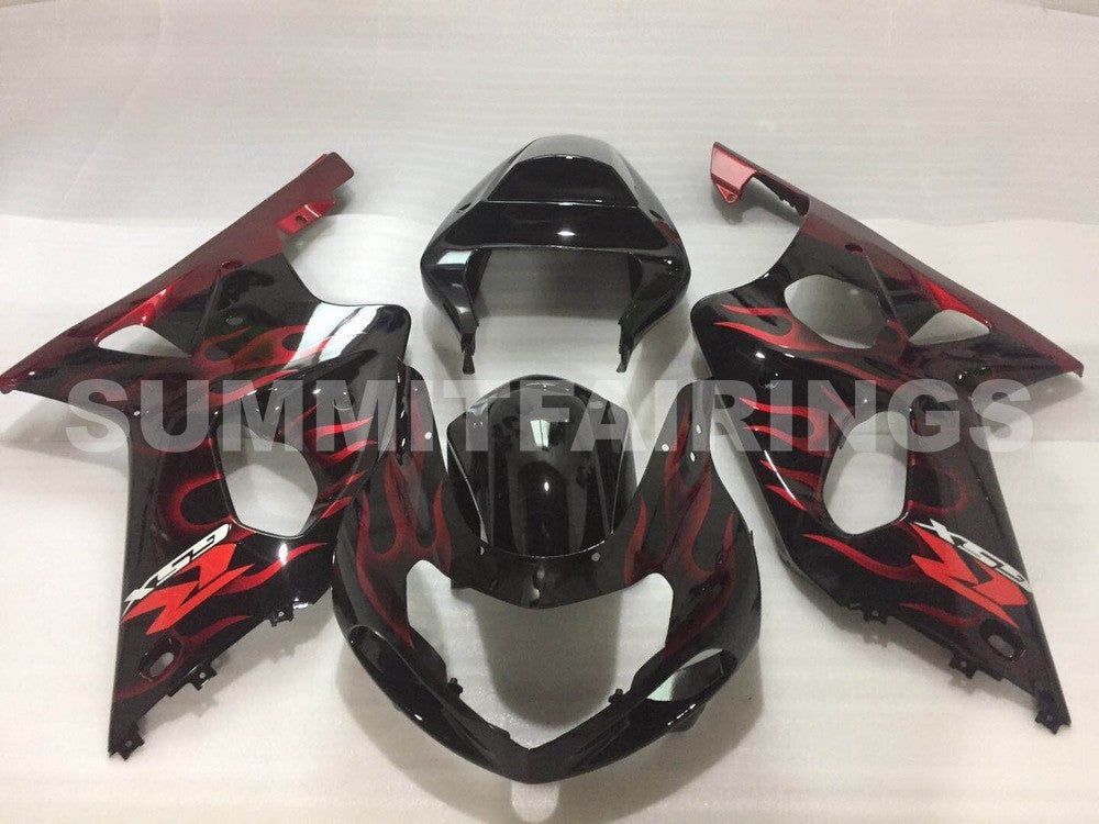 Fairings For Suzuki GSXR 1000 K1(2000-2002) Red Flame