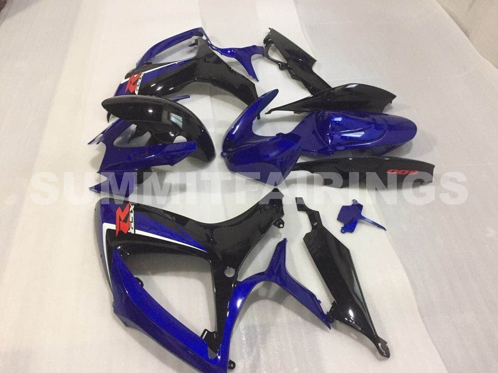 Fairings For Suzuki GSXR 600 750 (2006-2007) Blue Black