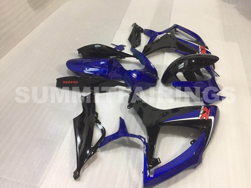 Fairings For Suzuki GSXR 600 750 (2006-2007) Blue Black