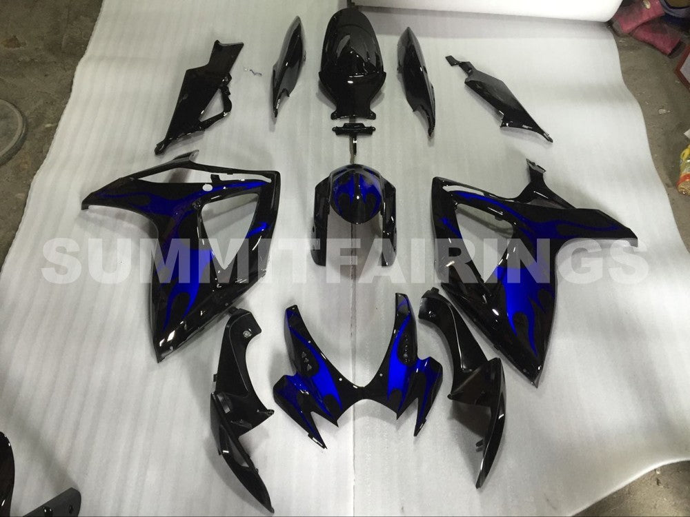 Fairings For Suzuki - GSXR600-750 K6 06-07 Blue Flame