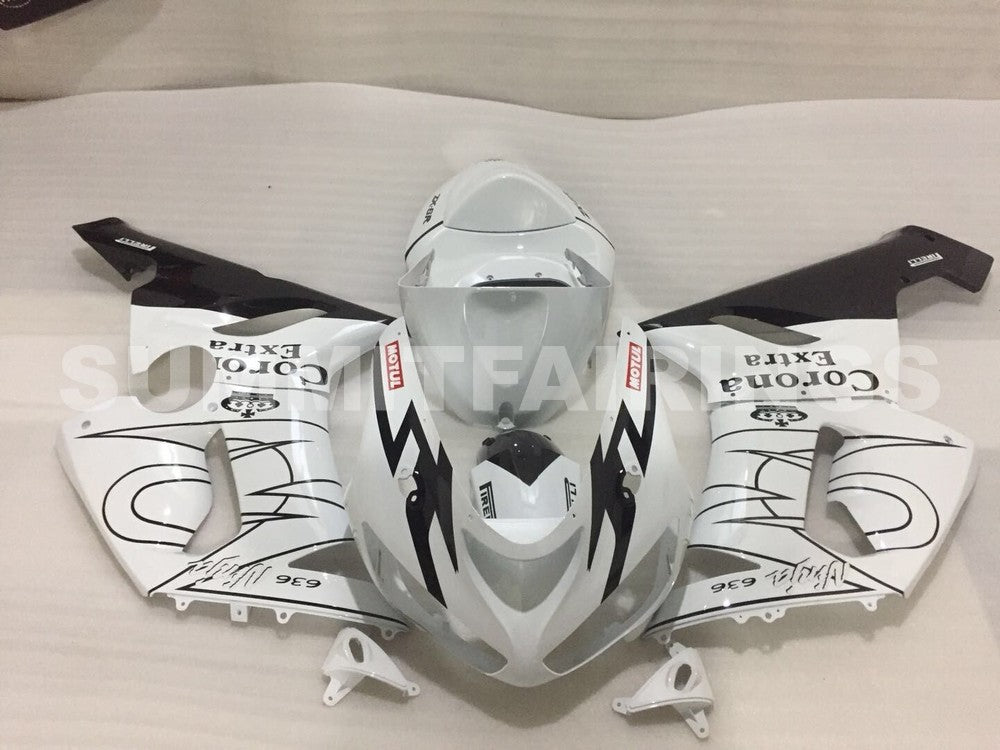 Fairings For Kawasaki ZX-6R, 2005-2006 - White