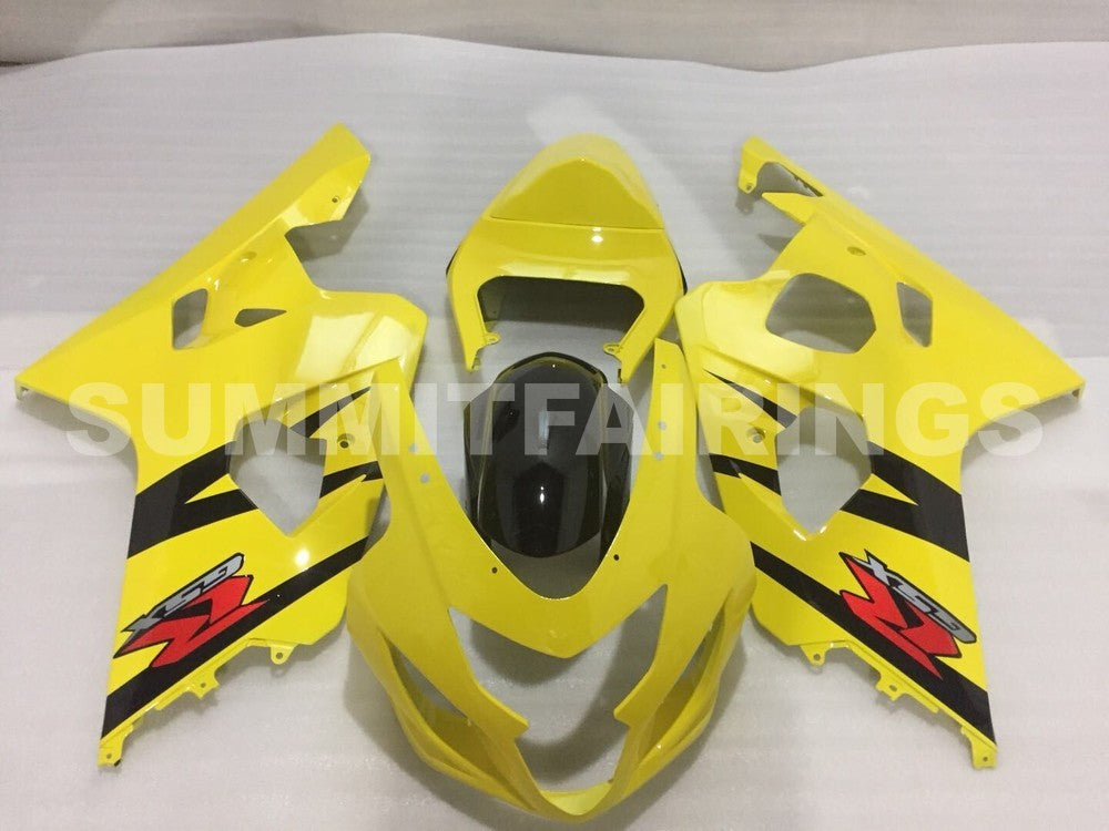 Fairings For Suzuki - GSXR600-750 K4 04-05 Bold Yellow