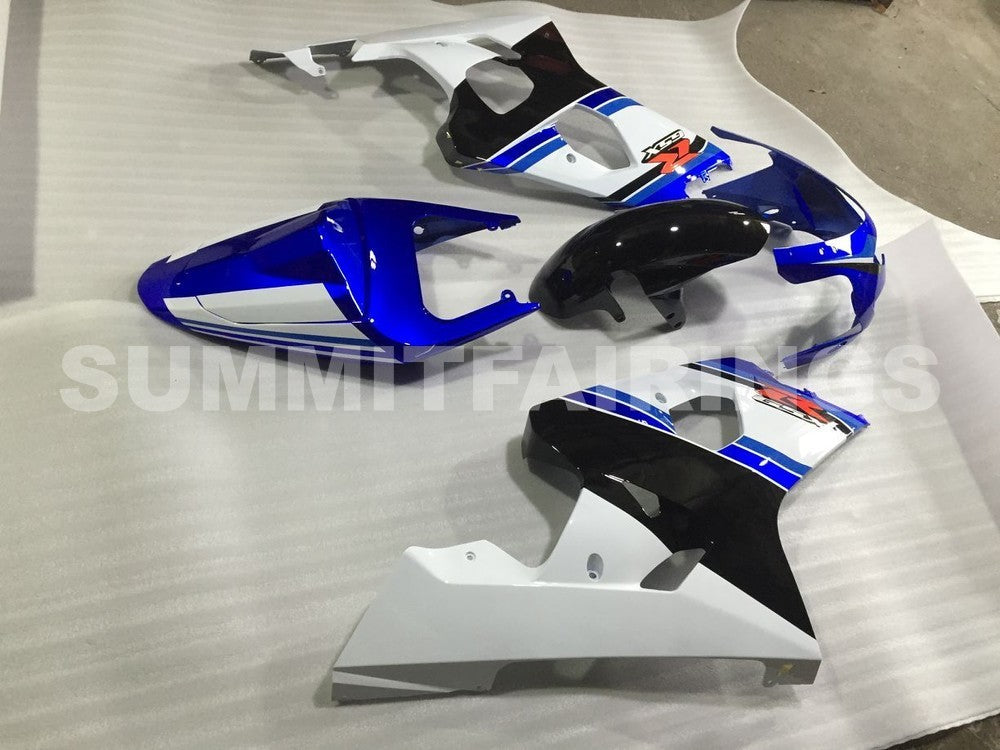 Fairings For Suzuki GSXR 600 750 Blue White Black GSXR (2004-2005)