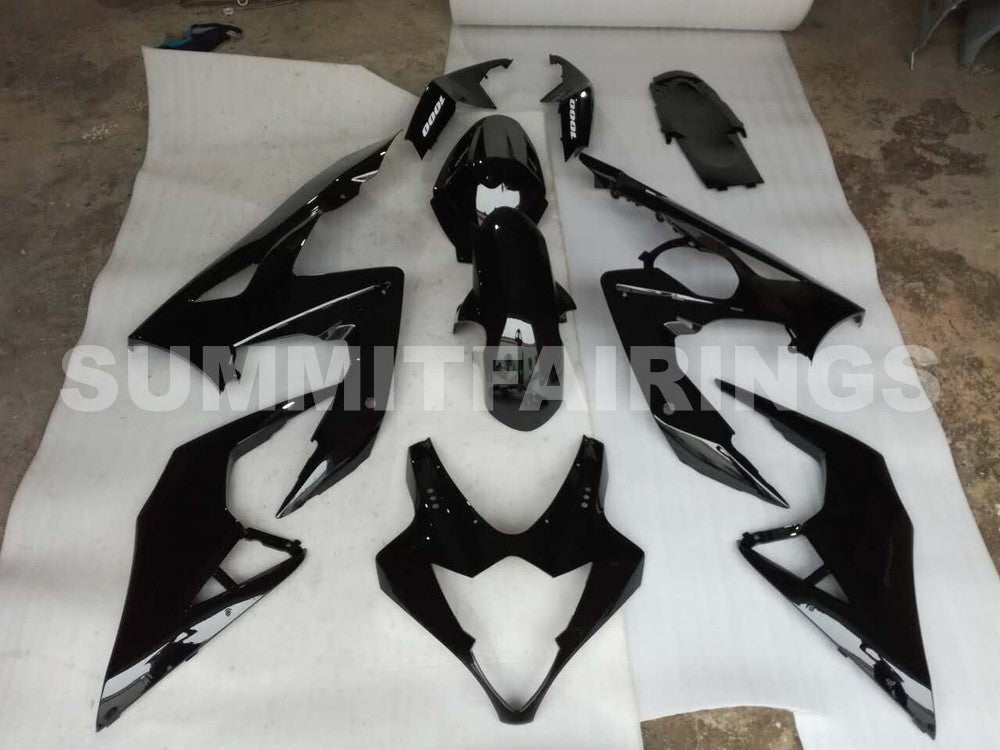 Fairings For Suzuki - GSXR1000 K5 05-06 Black & Silver Decals