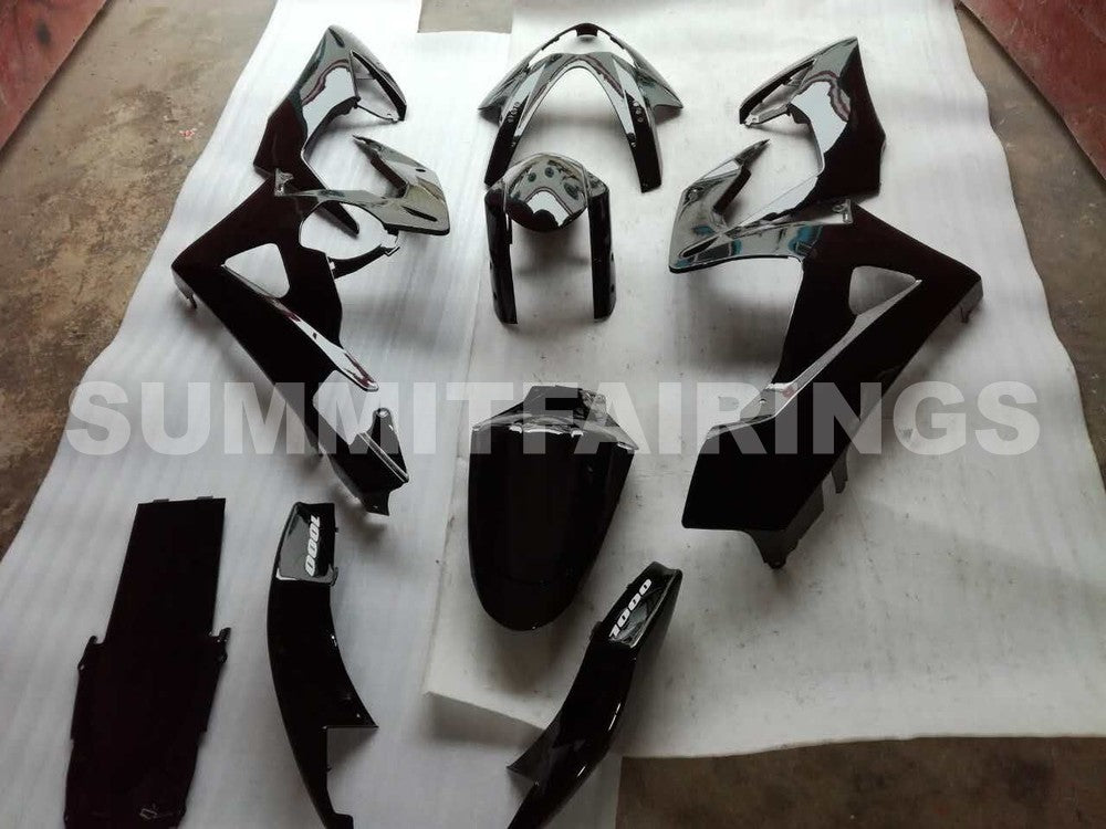 Fairings For Suzuki - GSXR1000 K5 05-06 Black & Silver Decals
