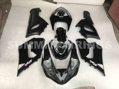 Fairings For Kawasaki ZX6R 636 Black ZX6R (2005-2006)