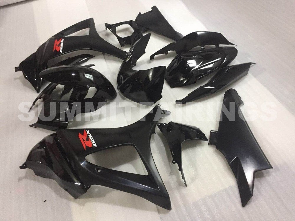 Fairings For Suzuki GSXR 1000 All Black GSXR (2007-2008)