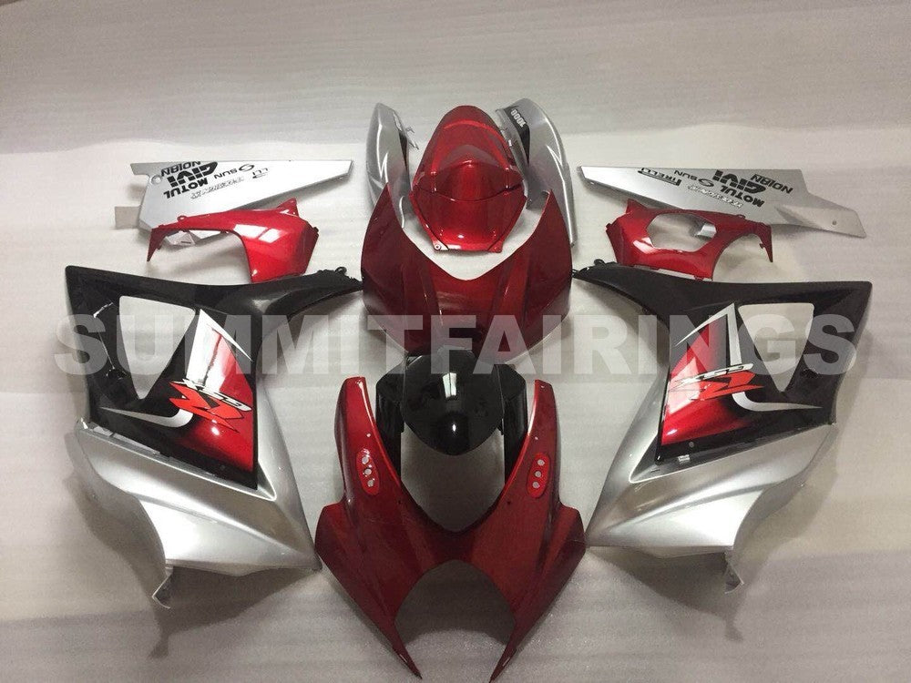 Fairings For Suzuki GSXR 1000 Red Cherry & Black GSXR (2007-2008)