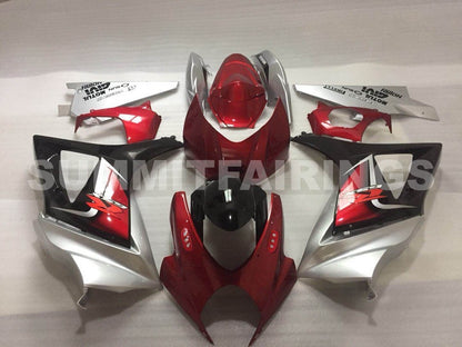 Fairings For Suzuki GSXR 1000 Red Cherry & Black GSXR (2007-2008)