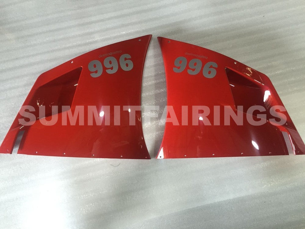 Fairings For Ducati - 996/748 1994-2002 Red White
