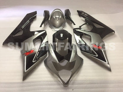 Fairings For Suzuki - GSXR1000 K5 05-06 Grey Black and Silver