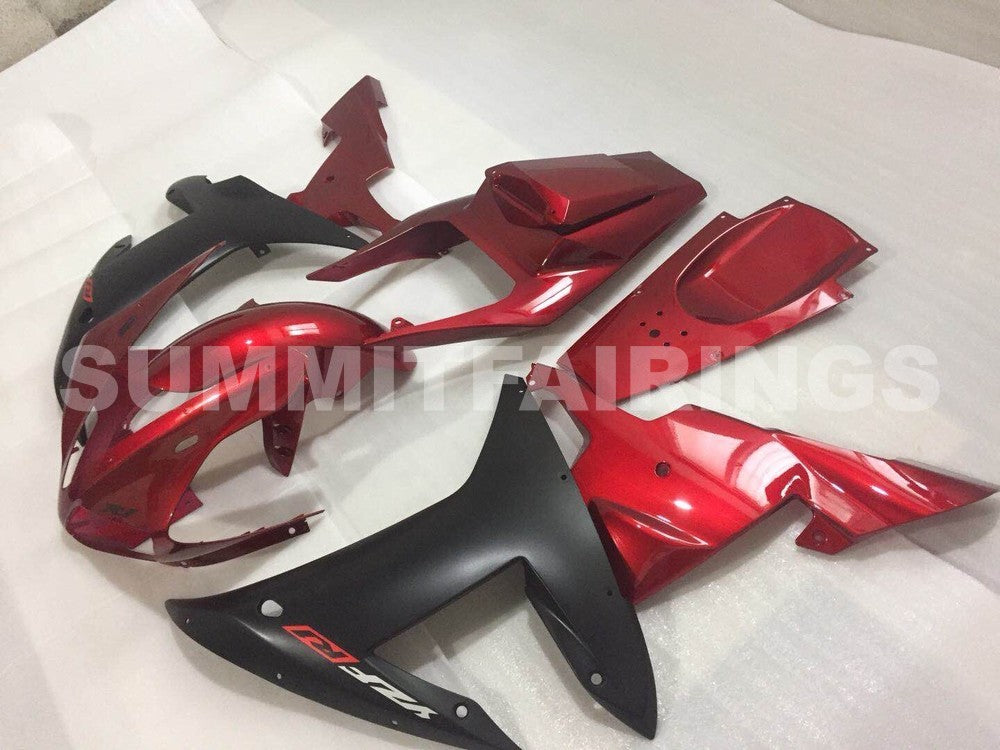 Fairings For Yamaha YZF-R1 Red Black R1 (2002-2003)