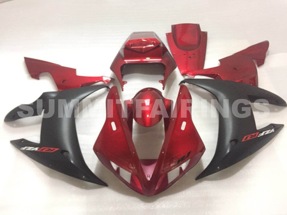 Fairings For Yamaha YZF-R1 Red Black R1 (2002-2003)