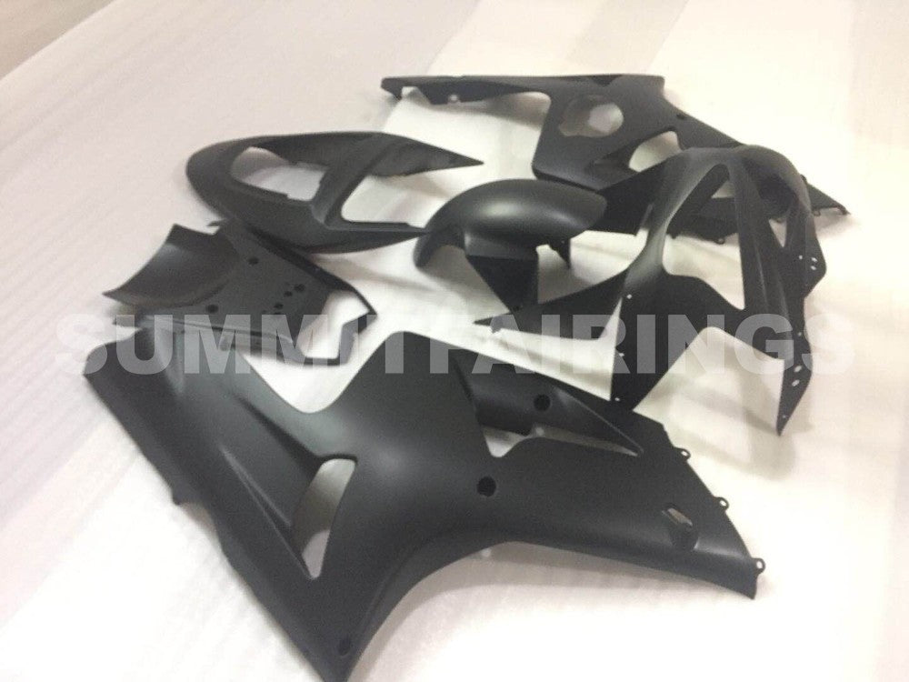 Fairings For Kawasaki ZX-6R, 2003-2004 - Matte Black