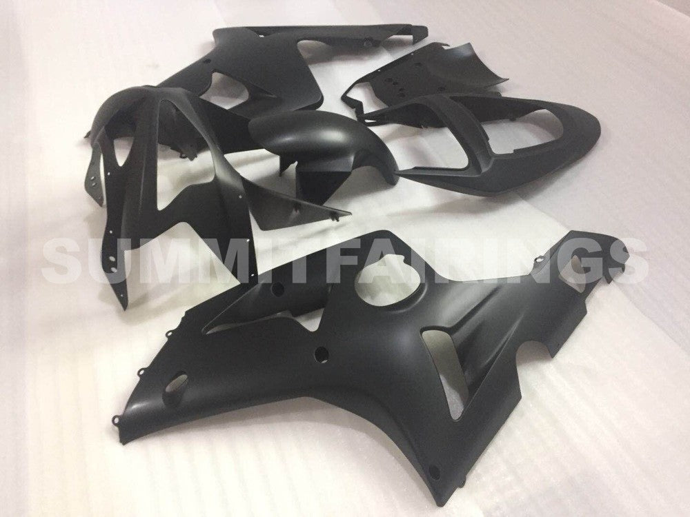 Fairings For Kawasaki ZX-6R, 2003-2004 - Matte Black