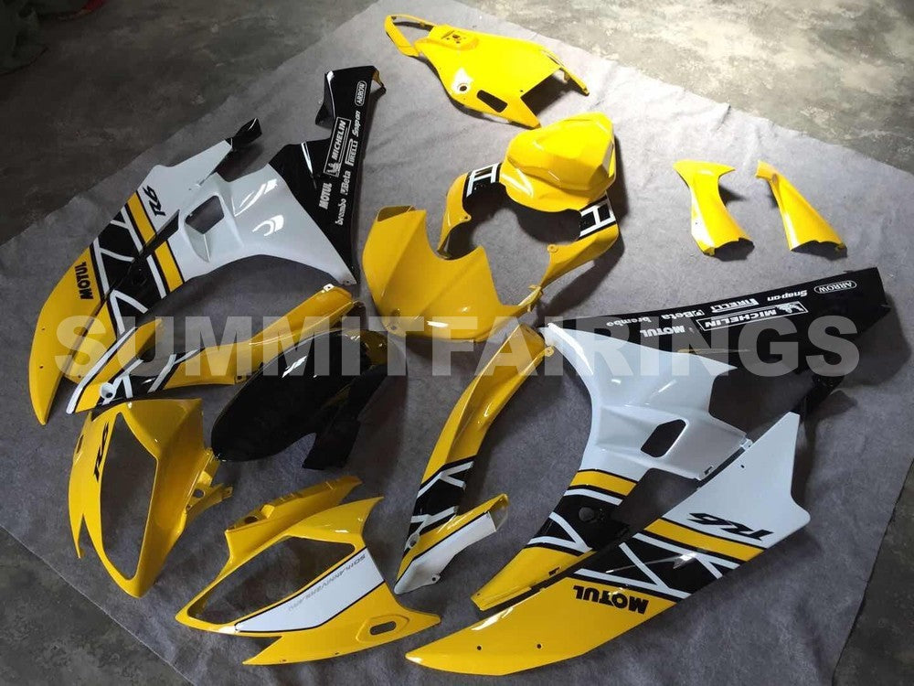 Fairings For Yamaha - YZF-600 R6 06-07 Yellow Black