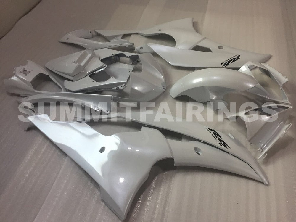 2008-2012 Fairings For Yamaha YZF-R6 Pearl White R6