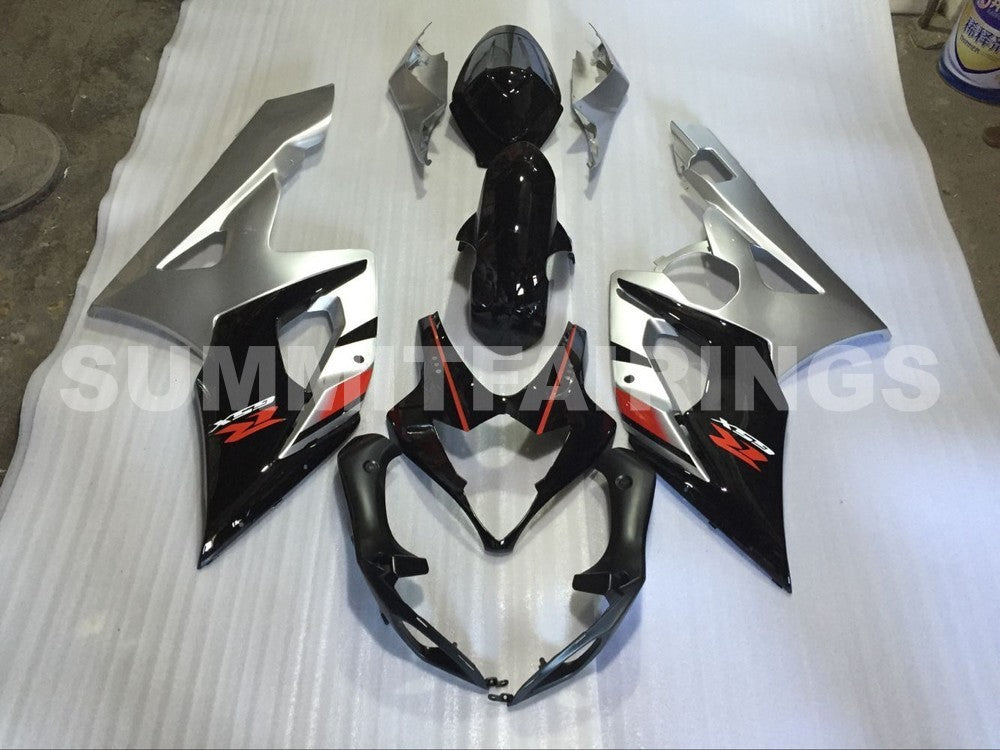 Fairings For Suzuki - GSXR1000 K5 05-06 Black & Silver