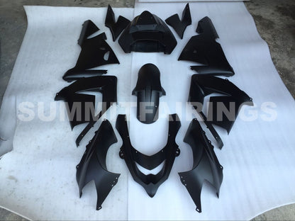 Fairings For Kawasaki ZX 10R Black Matte Ninja (2004-2005)
