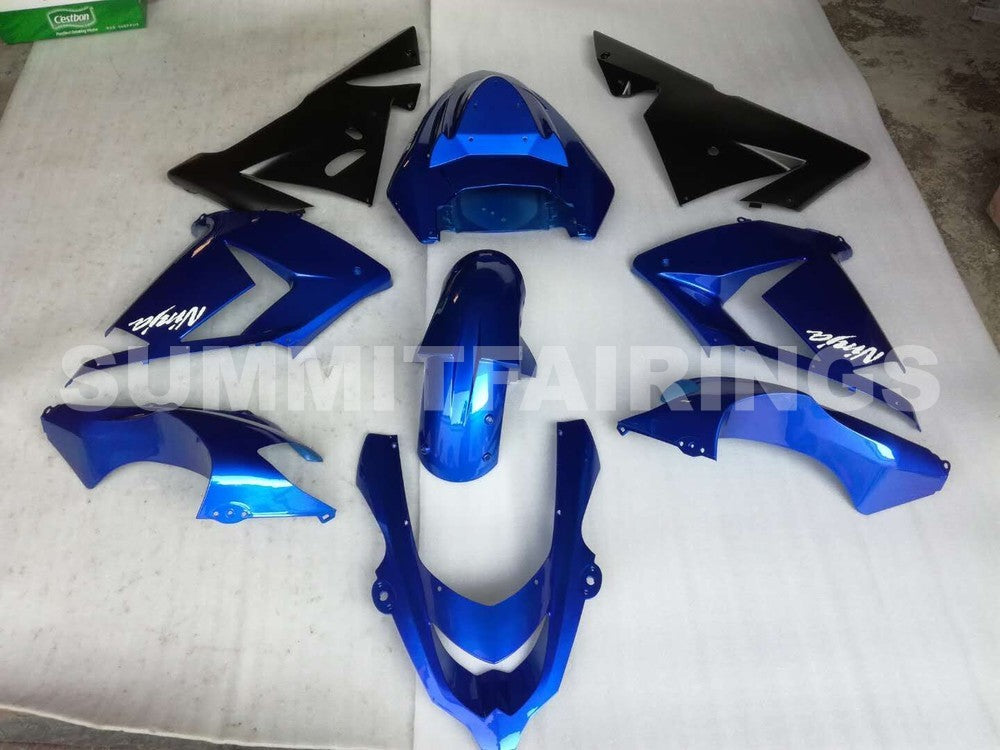 Fairings For Kawasaki ZX 10R Blue Black Ninja (2004-2005)